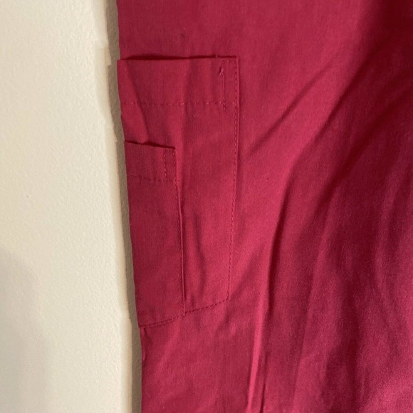 Reina Scrub Bottom Medical Uniform Pink Drawstring Pants XS - Picture 6 of 12